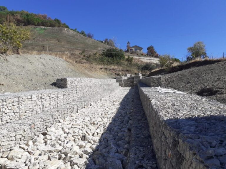 Dissesto idrogeologico a Gangi: completati lavori sistemazione alveo torrente