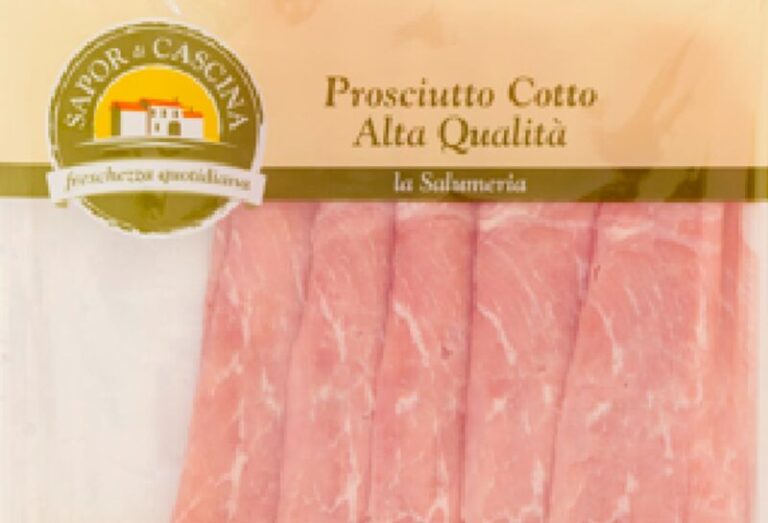 Allarme Listeria: segnalato dal ministero un lotto del prosciutto cotto “Sapor di Cascina”