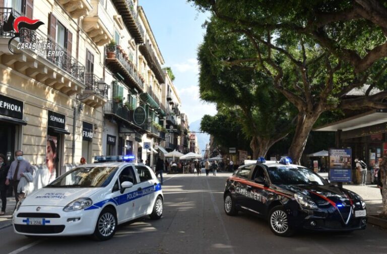 Carabinieri Palermo: controlli e sanzioni nei locali della movida