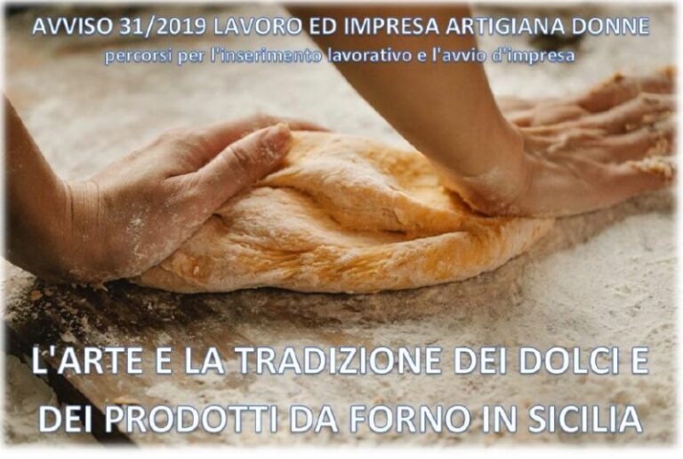 Trappeto: al via l’iniziativa “L’arte e la tradizione dei dolci e dei prodotti da forno in Sicilia”