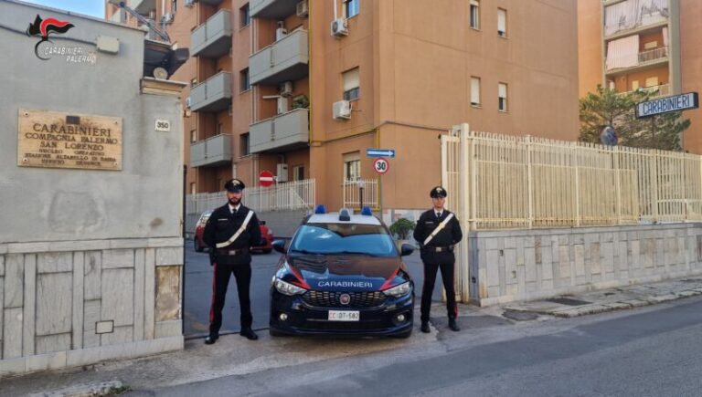 Carabinieri Palermo: fermati due rapinatori, si tratta di due giovani senza fissa dimora