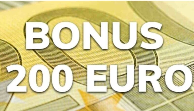Bonus 200 euro: tutto quello che c’è da sapere