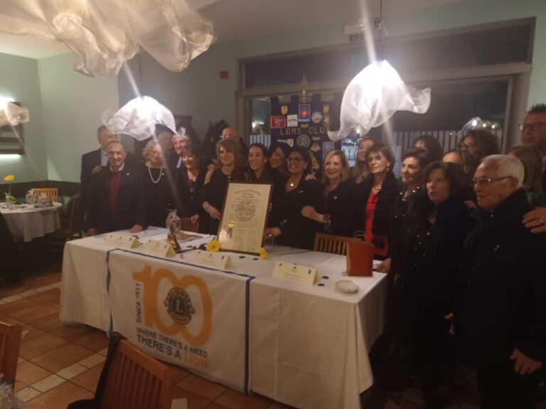 Club Lions Termini Himera Cerere: celebrazione 35esima charter night, immissione nuovi soci e scambio di auguri di Natale FOTO