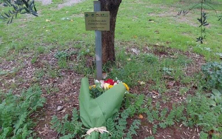 Cisl e Fim Palermo Trapani ha deposto corona di fiori davanti targa commemorativa delle vittime del Dovere FOTO