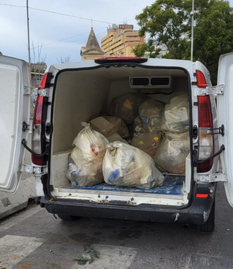 Sorpreso ad abbandonare 21 sacchi di rifiuti speciali a Palermo: mezzo sequestrato e multa