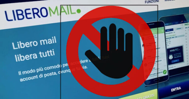 Mail di Libero fuori servizio: il problema persiste da oltre 48 ore ECCO COSA STA ACCADENDO