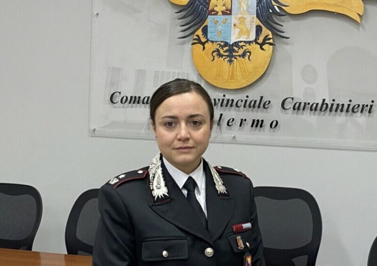 Consultorio familiare intitolato a Roberta Siragusa: le parole del Maggiore Sara Pini comandante reparto territoriale carabinieri Termini Imerese VIDEO