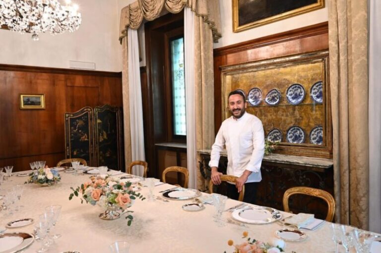 Lo chef termitano Natale Giunta firma il catering per Ursula Von der Leyen, Sergio Mattarella e istituzioni siciliane FOTO