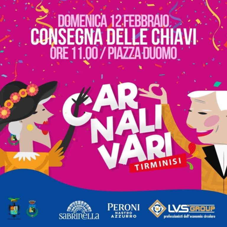 Carnevale Termitano: oggi consegna delle chiavi ai Nanni in piazza Duomo