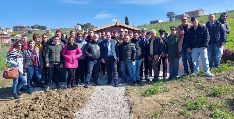 Gangi: inaugurata azienda agraria dell’istituto Giuseppe Salerno, realizzata nel terreno concesso dal comune