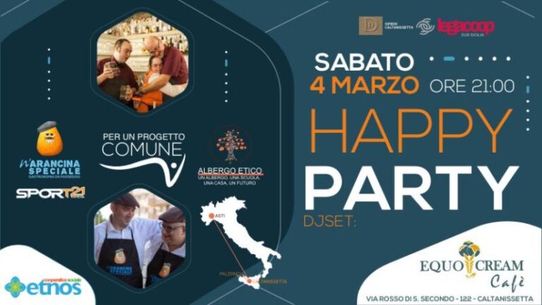 “Per un progetto comune”: l’evento inclusivo di N’Arancina Speciale e Albergo Etico