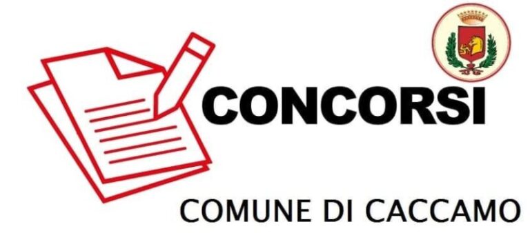 Lavoro Caccamo: il comune assume sei persone, il bando scade il 29 aprile