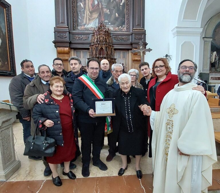 Gangi: festa per i cento anni per nonna Micuzza Pittinè