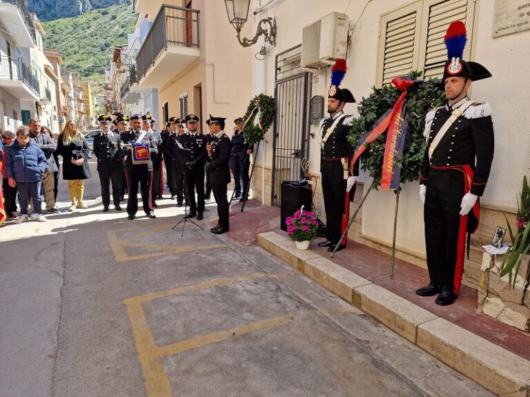 Cinisi: commemorazione anniversario dell’uccisione del brigadiere Guerrino Miglioranzi