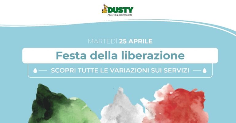 Dusty Termini Imerese: le info sulla raccolta per il 25 aprile 2023