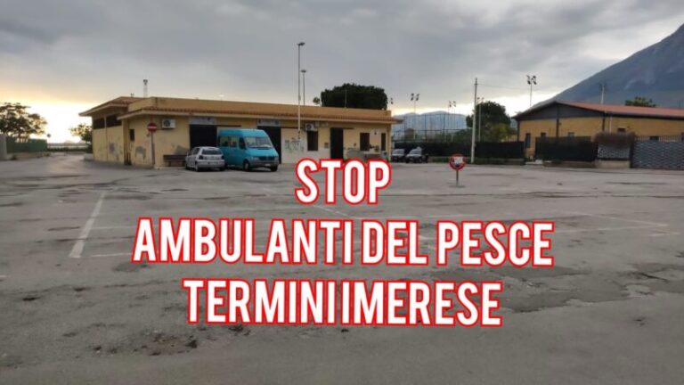 Termini Imerese: lo stop degli ambulanti del pesce contro l’ordinanza comunale