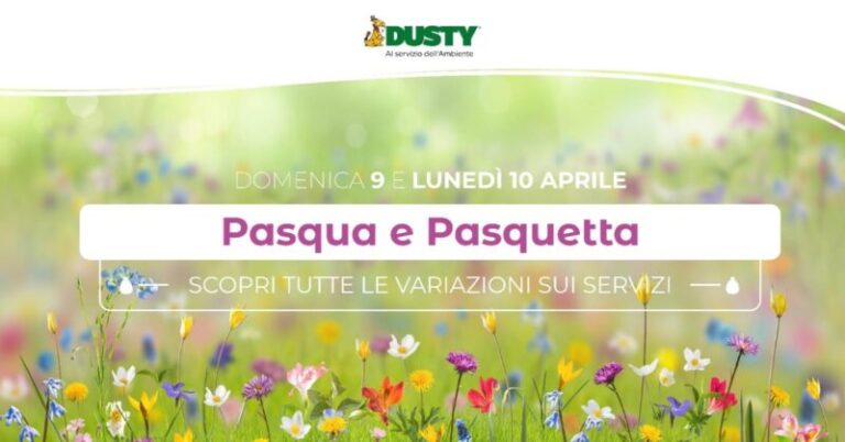 Dusty Termini Imerese: raccolta differenziata anche a Pasqua e Pasquetta