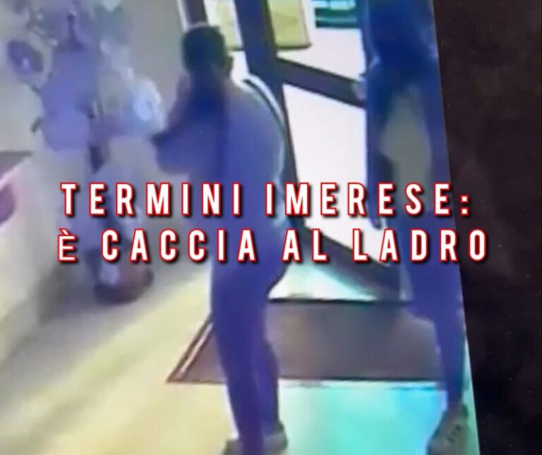 Furti in appartamento a Termini Imerese: è caccia al ladro FOTO E VIDEO