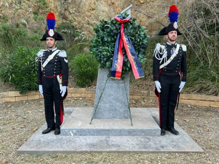 Casteldaccia: 54° anniversario uccisione del carabiniere scelto Orazio Costantino