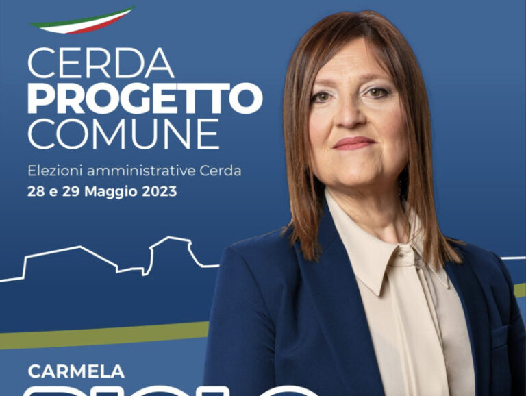 Carmela Riolo annuncia la sua candidatura a sindaco di Cerda