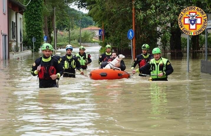 Dalla Sicilia il Soccorso Alpino a supporto delle popolazioni dell’Emilia Romagna FOTO