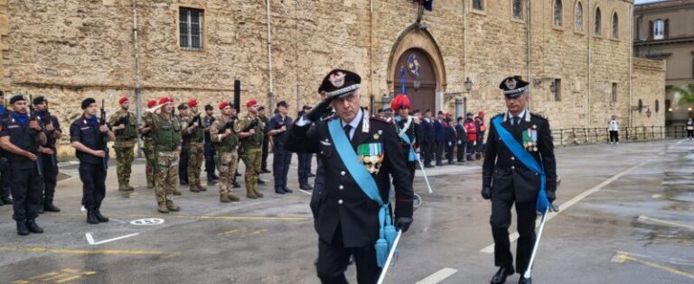 L’Arma dei Carabinieri compie 209 anni: la cerimonia a Palermo FOTO