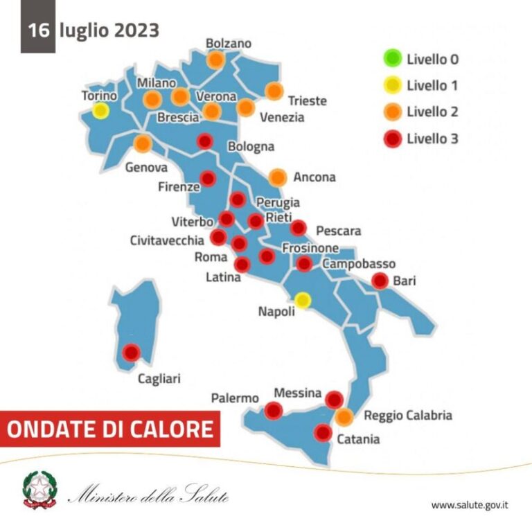 Meteo: Palermo e provincia è allerta rossa per ondate di calore