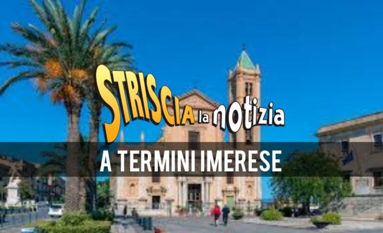 Striscia la notizia torna a Termini Imerese: Davide Rampello al museo civico “B. Romano” FOTO