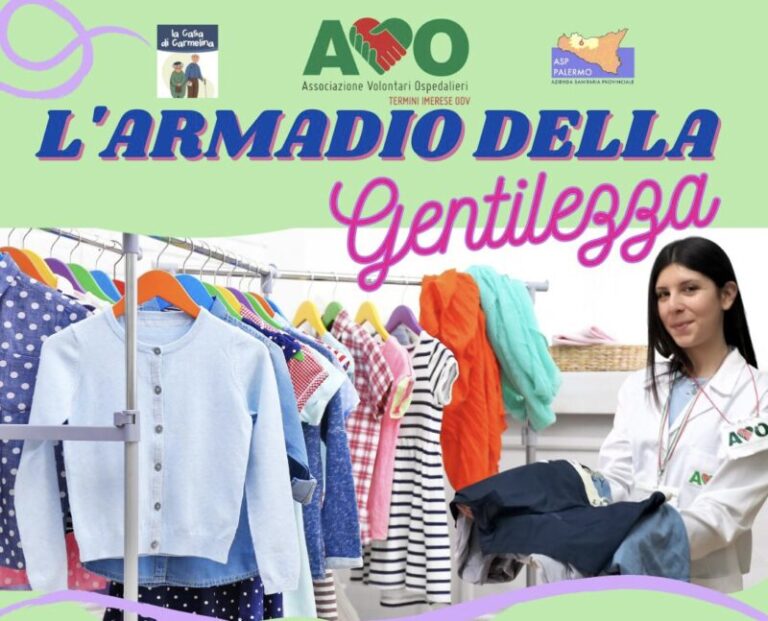 L’armadio della gentilezza: l’iniziativa dell’Avo di Termini Imerese a sostegno dei meno fortunati