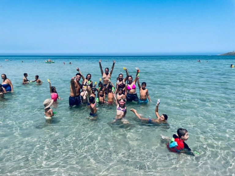 Una giornata al lido del Carabiniere di Isola delle Femmine per i bimbi della “Samot Onlus”