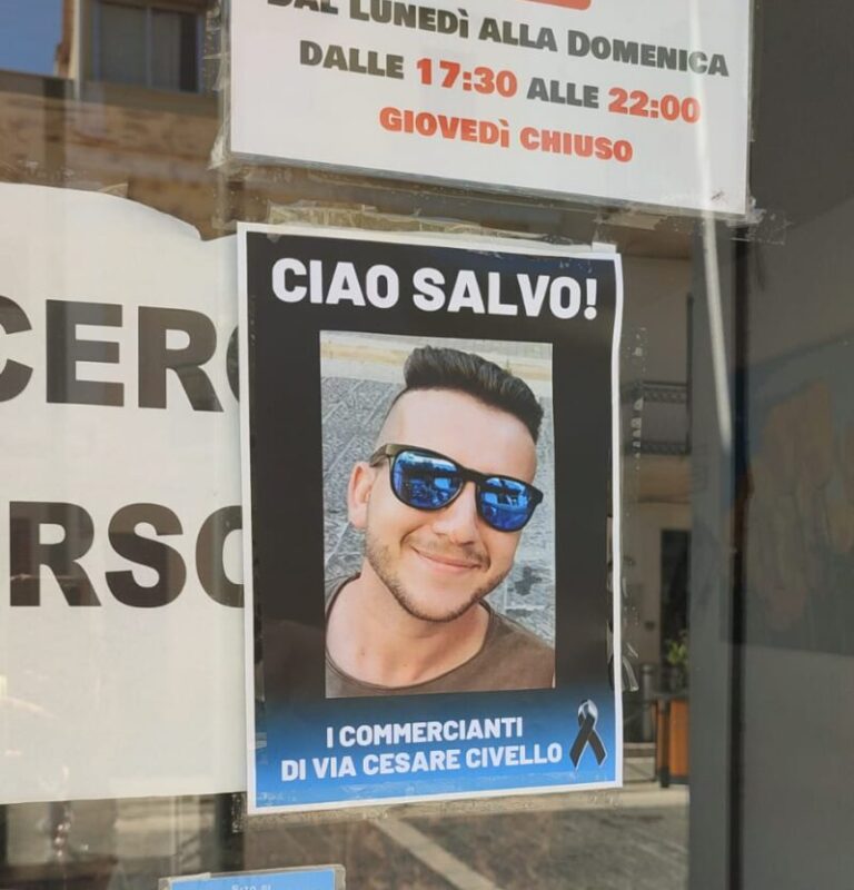 Lutto cittadino a Campofelice di Roccella: i negozianti ricordano Salvatore Crisanti