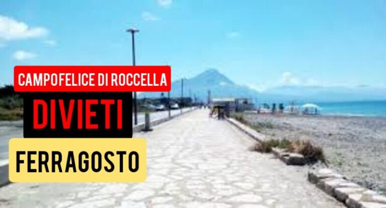 Campofelice di Roccella: la nuova ordinanza con i divieti per il Ferragosto