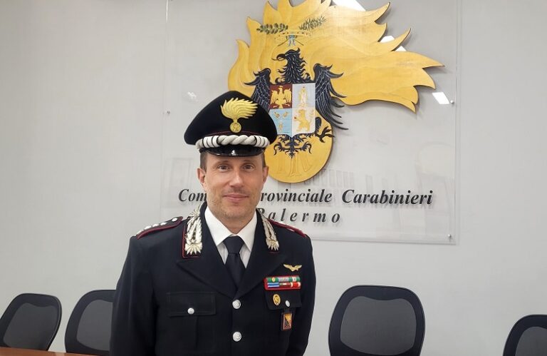 Carabinieri: il colonello Ivan Boracchia alla guida del reparto operativo del comando provinciale di Palermo