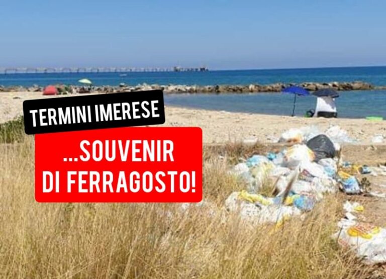 Termini Imerese: la contrada Tonnarella il giorno dopo Ferragosto FOTO