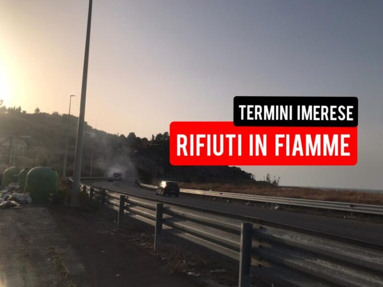 Incendio rifiuti e sterpaglia nei pressi della ex Bienne Sud: pompieri in azione FOTO E VIDEO