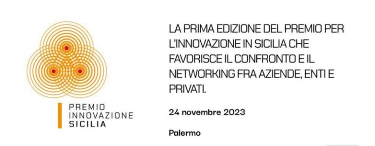 Nasce a Palermo il premio Innovazione Sicilia