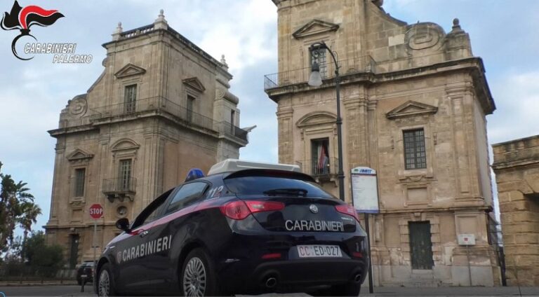 Furti d’auto a Palermo: due arresti dei carabinieri