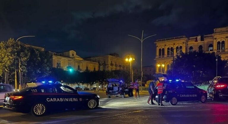 Provincia di Palermo: controlli dei carabinieri nelle zone interessate dalla movida