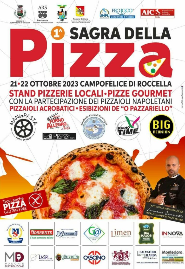 Campofelice di Roccella celebra la pizza con due giorni di sagra e i maestri napoletani