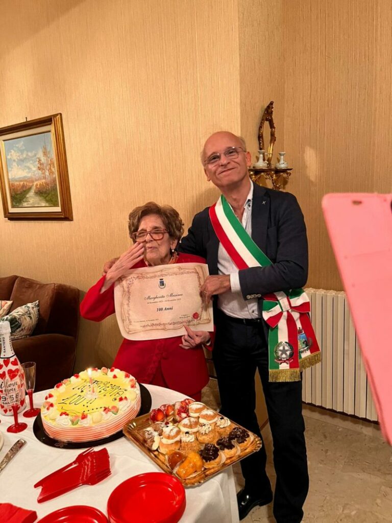 Termini Imerese: compie 100 anni la signora Margherita Messineo