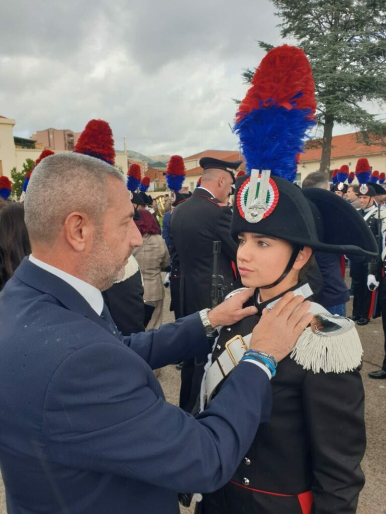 Lucrezia Balli è la prima donna carabiniere di Altavilla Milicia