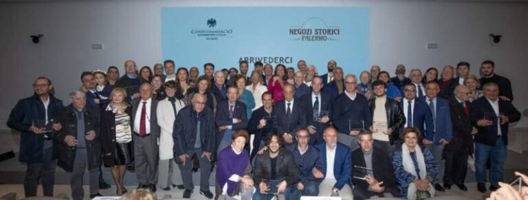 Negozi storici: tra i 31 premiati da Confcommercio tre attività di Termini Imerese