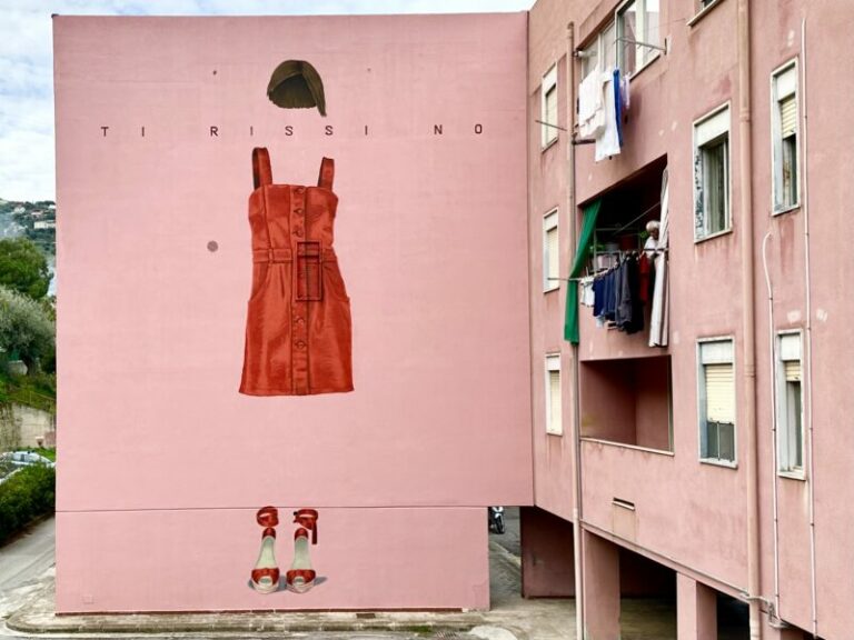 “Ti rissi no”: a Cefalù un murale di Igor Scalisi Palminteri contro il femminicidio