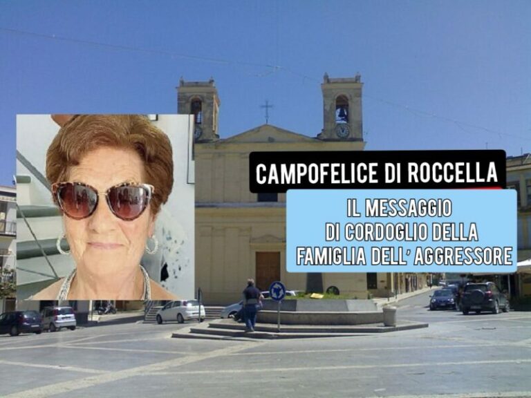 Campofelice di Roccella: il messaggio di cordoglio della famiglia dell’aggressore ai familiari della vittima