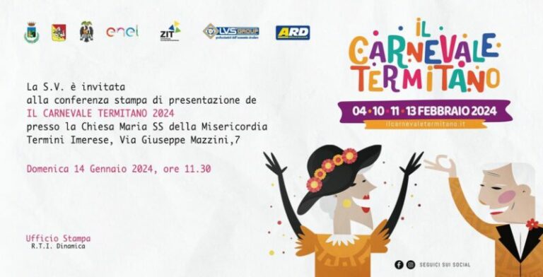 Carnevale Termitano: oggi si presenta il programma