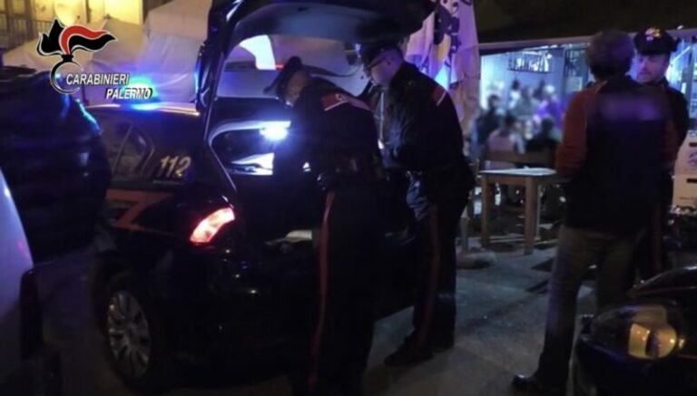 Maxi operazione dei carabinieri: otto arresti a Palermo per traffico illecito di sostanze stupefacenti VIDEO