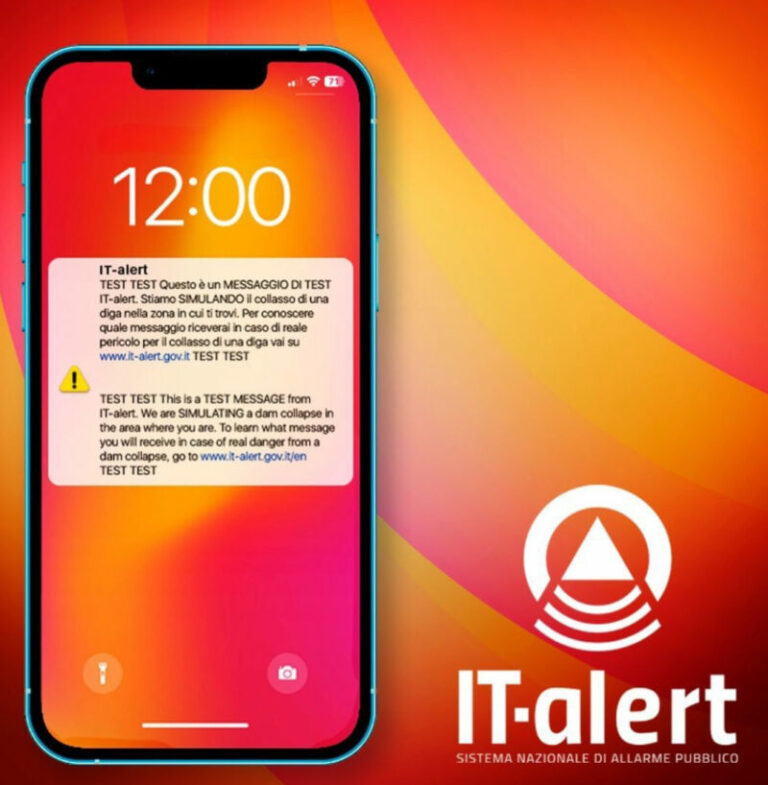 Nuovo test IT ALERT: I cellullari di tanti siciliani torneranno a suonare il 26 gennaio 2024