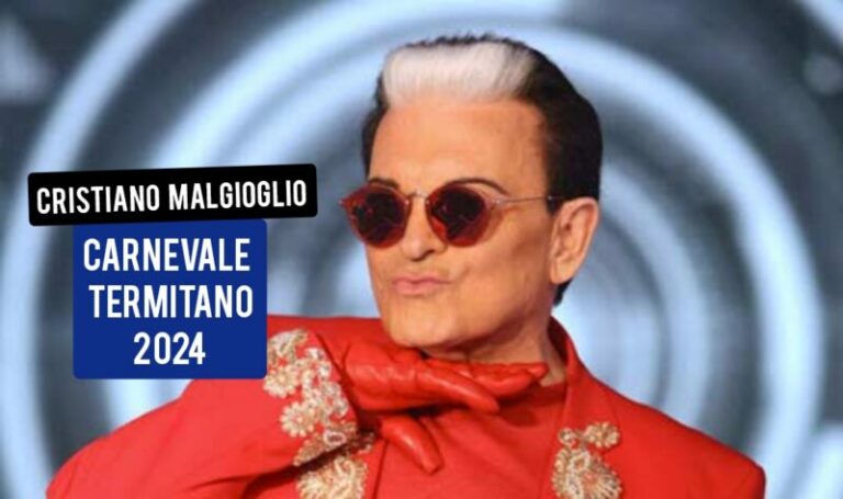 Cristiano Malgioglio Music Show a Termini Imerese la domenica di Carnevale