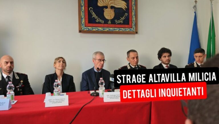 Strage Altavilla Milicia, Procuratore Termini Imerese: “Figlia superstite complice delle torture ai fratelli” I DETTAGLI INQUIETANTI