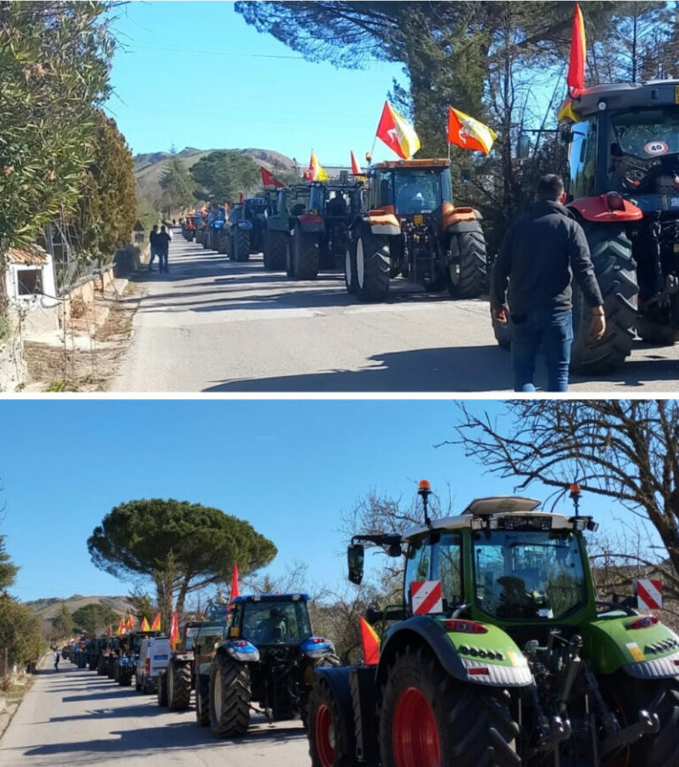 500 trattori sulle Madonie: è la protesta degli agricoltori siciliani